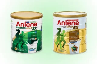 2 loại sản phẩm Anlene phổ biến
