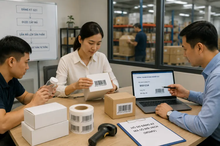 Mã số mã vạch hợp lệ tại Việt Nam phải được đăng ký và cấp thông qua hệ thống GS1 Việt Nam