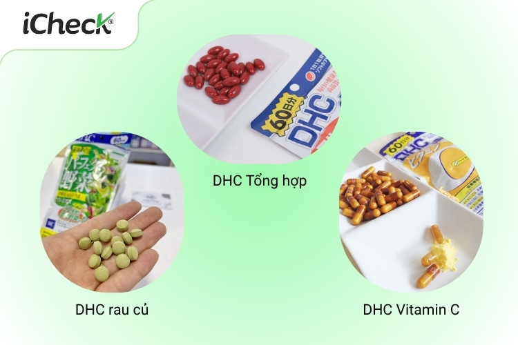 Hình ảnh thực tế viên nang từ sản phẩm DHC chính hãng