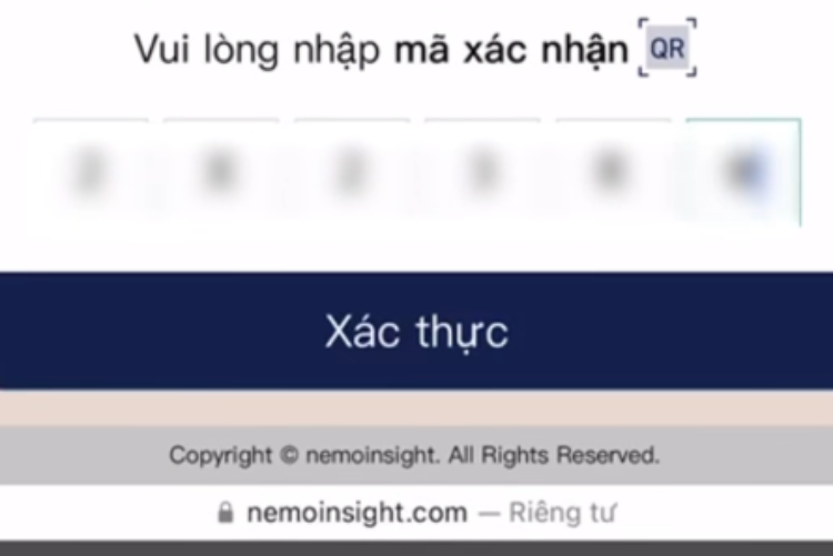 Tại đây, phía bên dưới sẽ có một dãy ký tự. Bạn nhập chính xác dãy ký tự này vào ô tương ứng trên màn hình và tiến hành kiểm tra. (Nguồn: TikTok Blackrouge Việt Nam)
