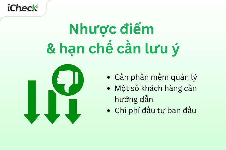 Một số nhược điểm của tem bảo hành điện tử