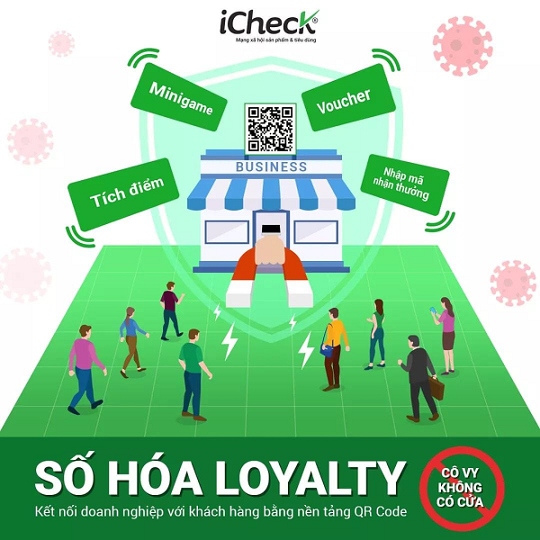 iCheck cung cấp giải pháp Loyalty với nhiều lợi ích vượt trội
