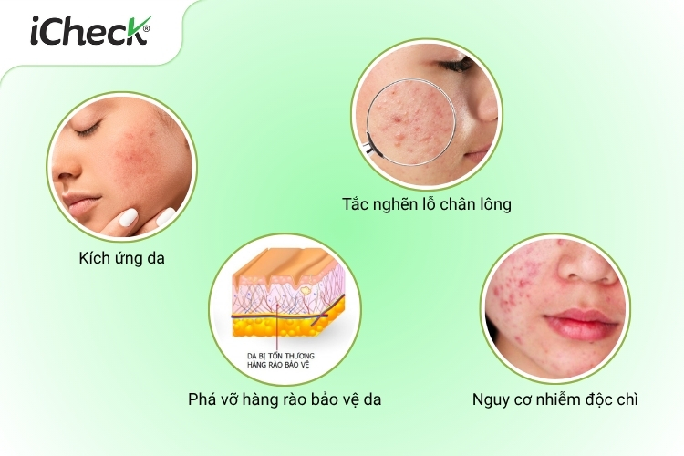 Một số tác hại của sữa rửa mặt Hada Labo giả