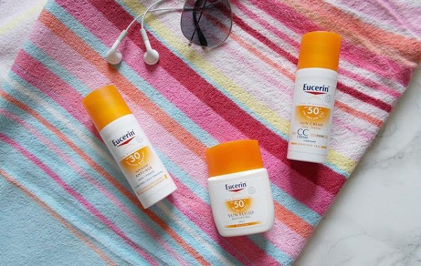 Quét mã kem chống nắng eucerin kiểm tra hàng chính hãng 