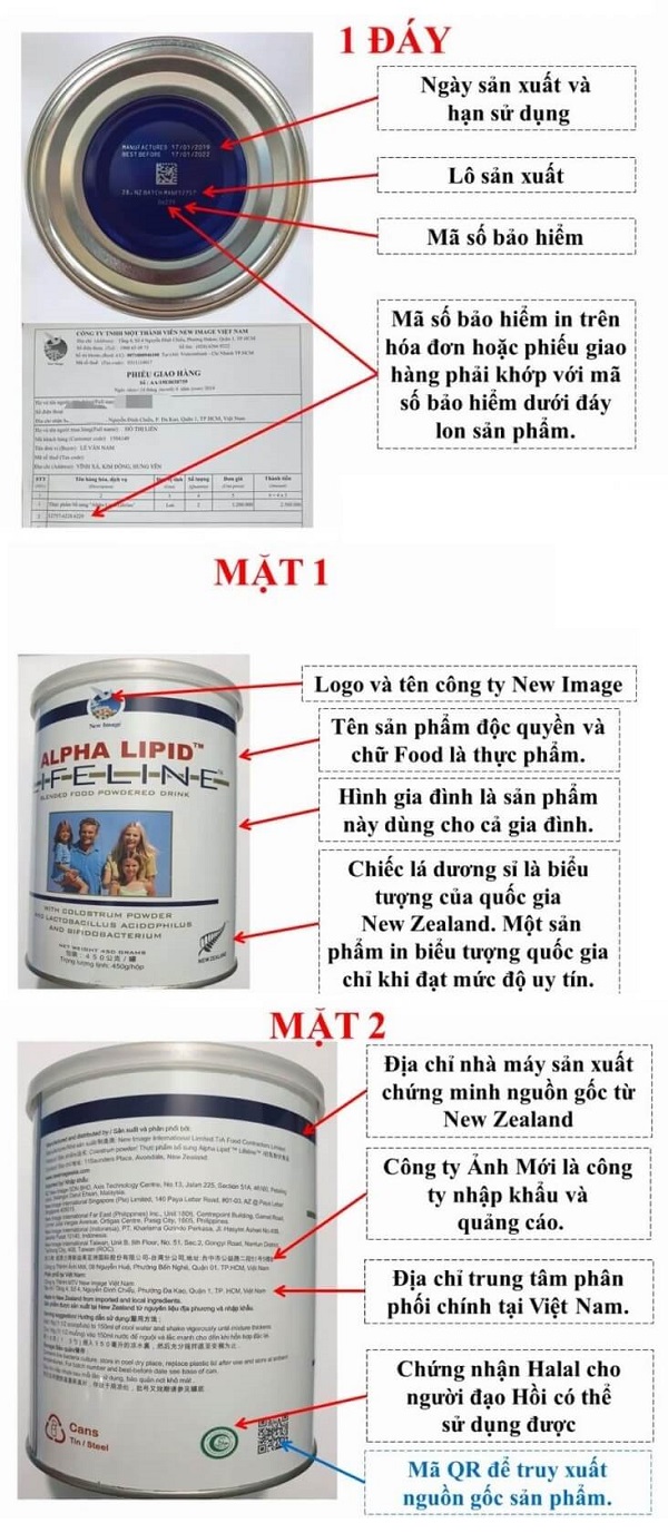 sữa alpha lipid chính hãng