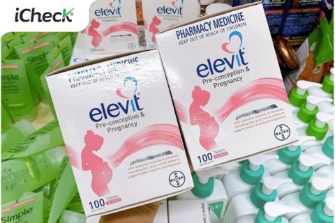 cách phân biệt elevit thật giả