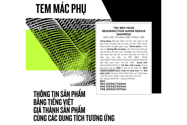 tem mác phụ tigi