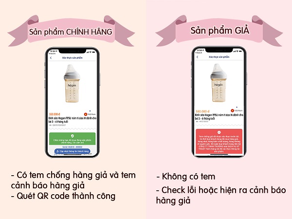 bình hegen có giả không