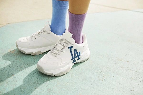 0483  HÀNG CHÍNH HÃNG  GIÀY MLB CHUNKY LINER  XANH LÁGREEN  COD   MỘC SHOES