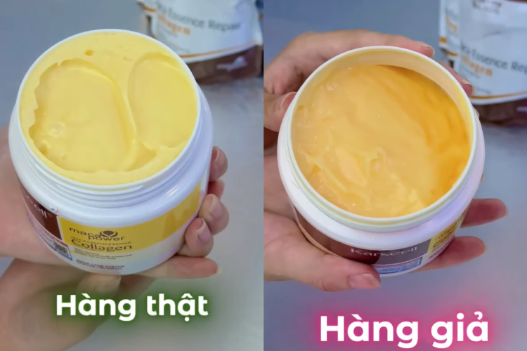 Sự khác biệt lớn nhất nằm ở chất kem bên trong hũ