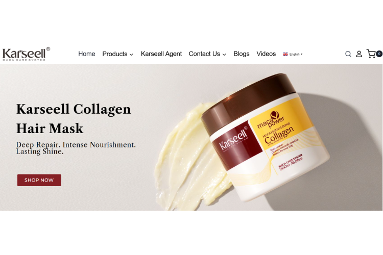 Trang website chính thức của Karseell 