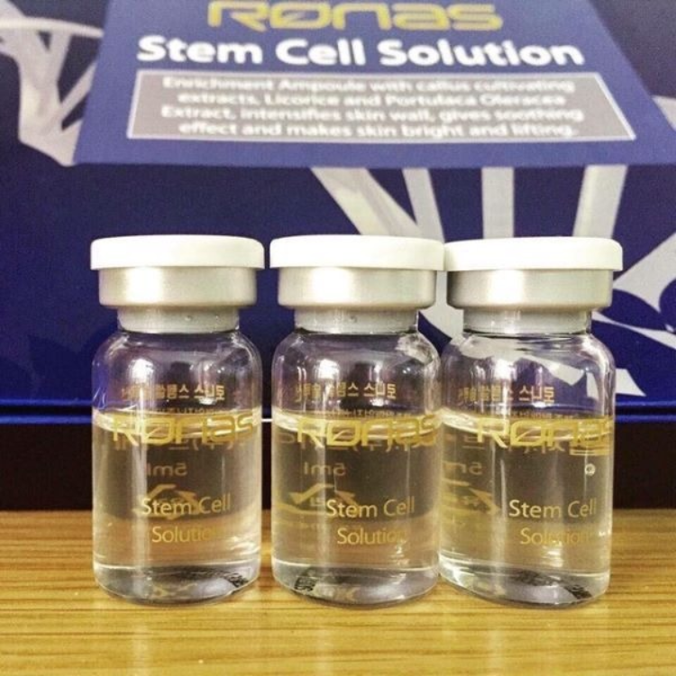 Xem vỏ lọ của tế bào gốc Ronas để kiểm tra thật giả