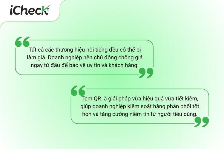 Chiến lược chống giả hiệu quả: Lời khuyên từ iCheck
