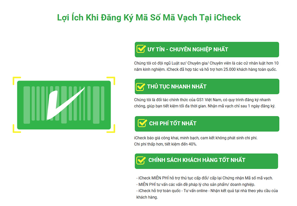 Đăng ký mã vạch cho doanh nghiệp giúp nâng cao uy tín và tối ưu kinh doanh!