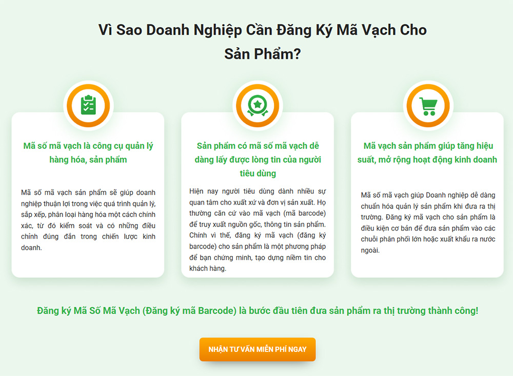 Đăng ký mã barcode là bước quan trọng để sản phẩm tiếp cận thị trường thành công!