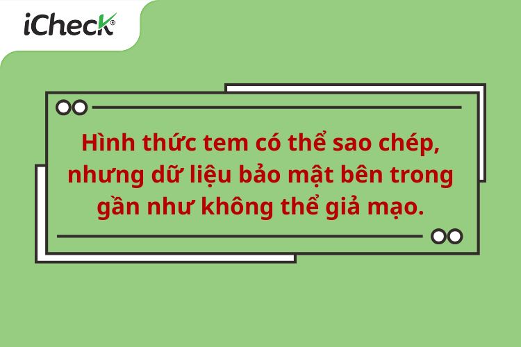 tem chống hàng giả có làm giả được không