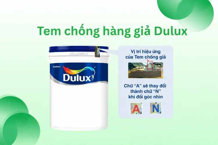 tem chống giả dulux