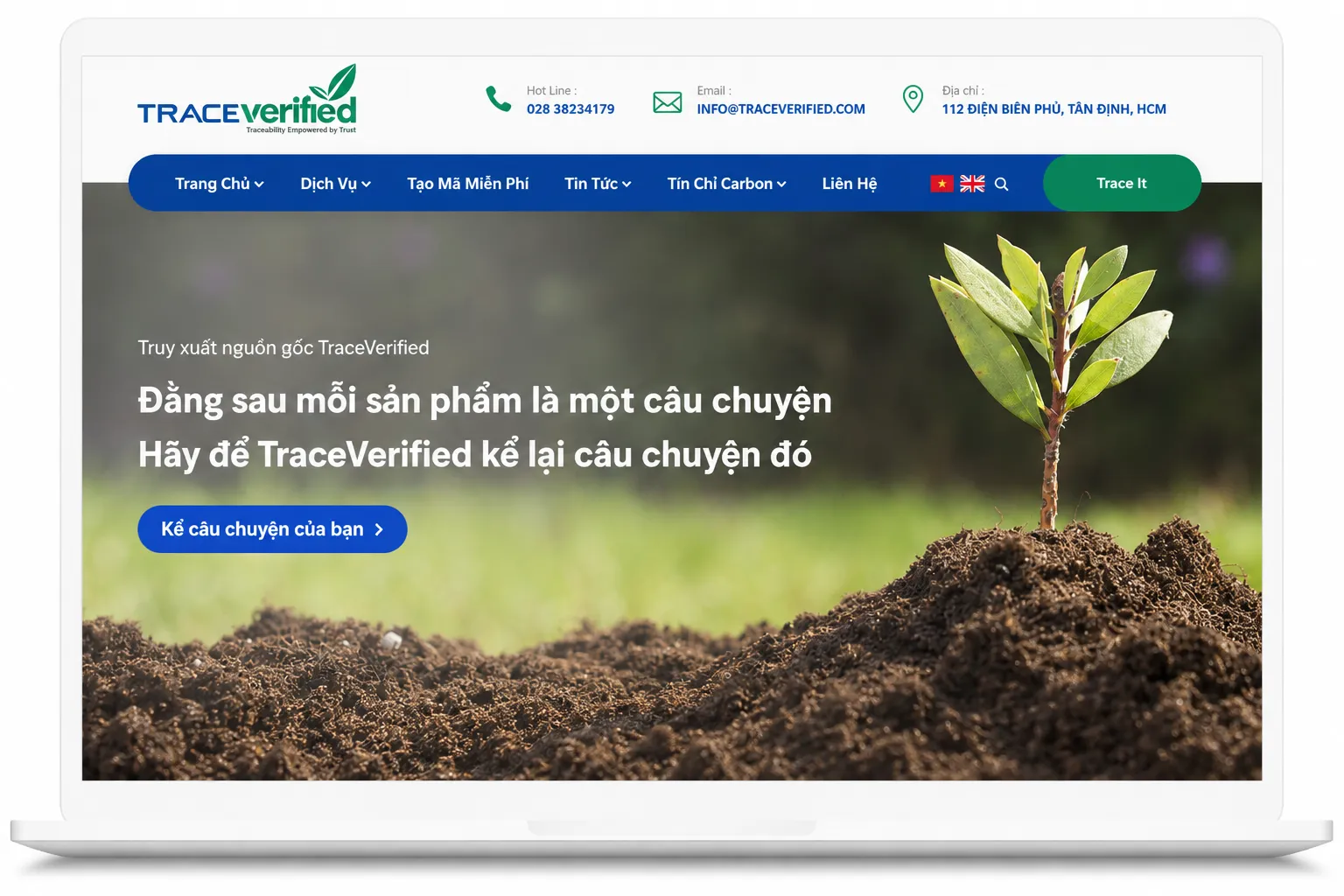Phần mềm truy xuất nguồn gốc TraceVerified