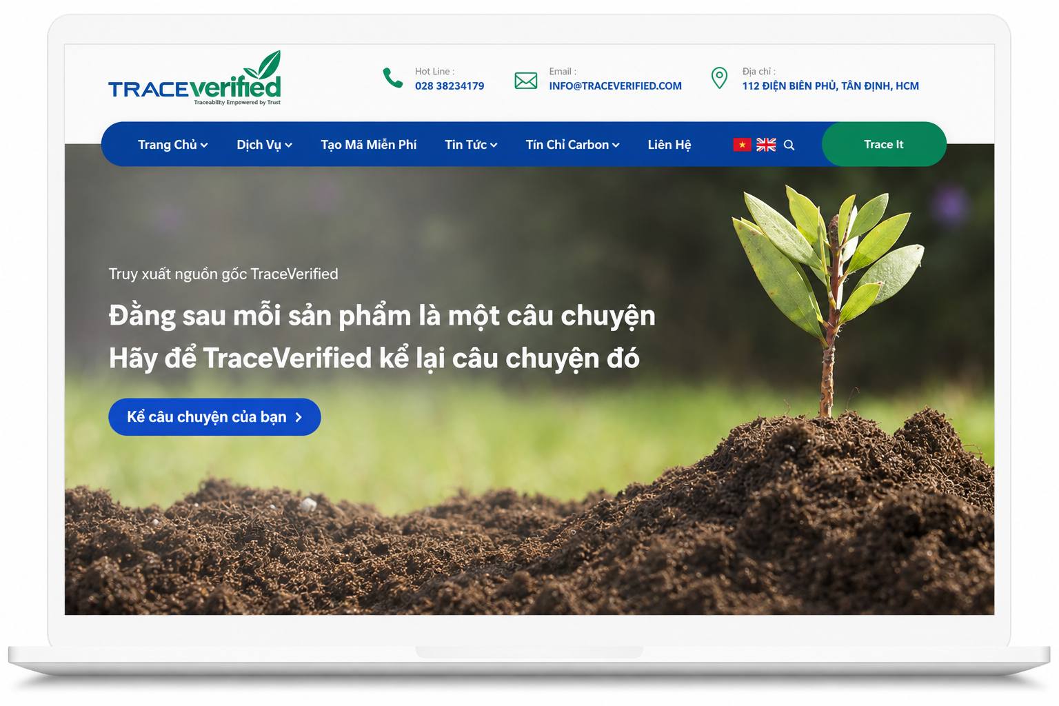 Phần mềm truy xuất nguồn gốc TraceVerified
