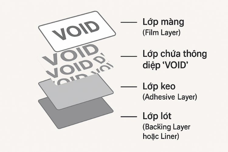 Ảnh minh họa cấu tạo của tem VOID