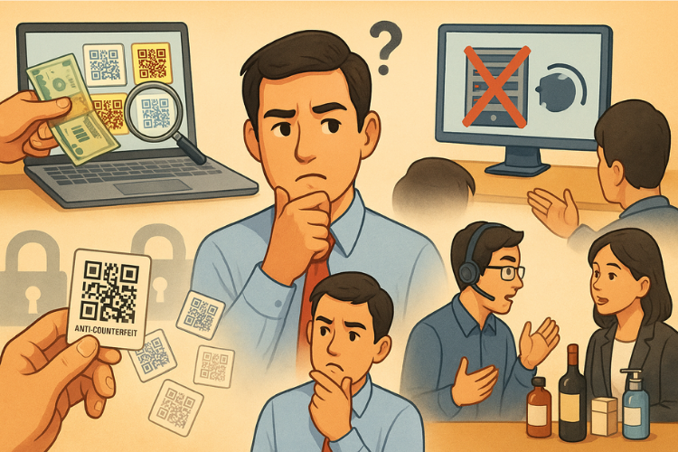 Một số sai lầm thường gặp khi chọn tem chống giả
