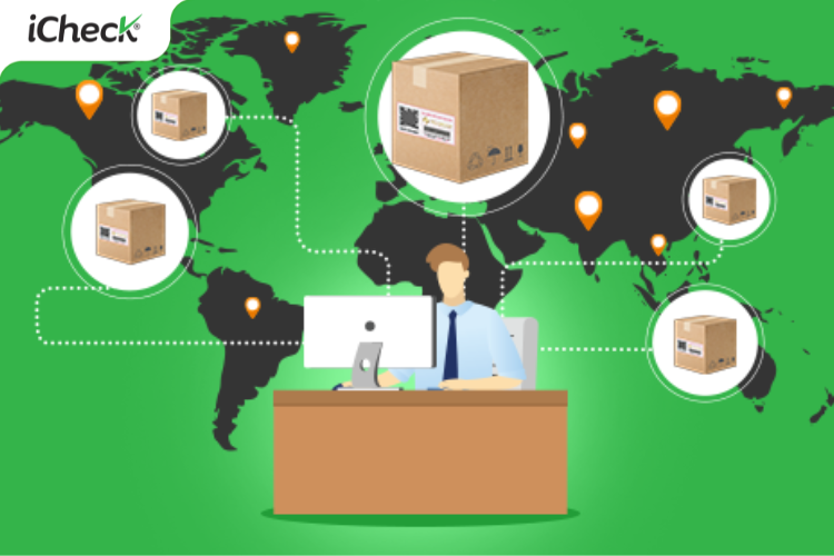 Ảnh minh họa phân phối hàng hóa qua mã QR Code