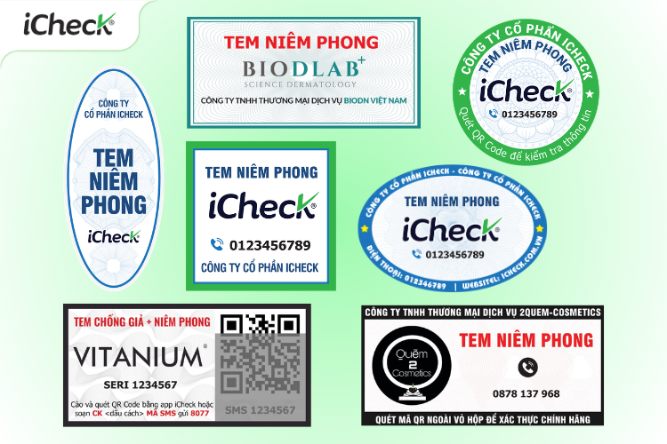 Mẫu tem niêm phong