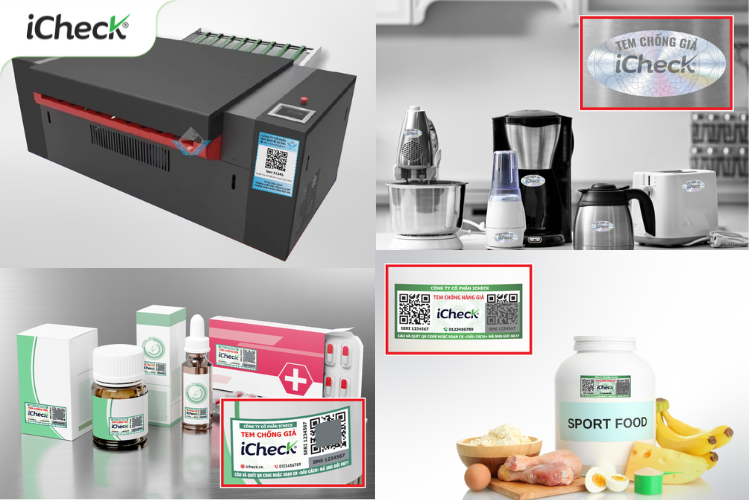 Một số mẫu tem chống hàng giả phù hợp cho doanh nghiệp trên các mặt hàng