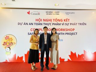 iCheck triển khai giải pháp truy xuất nguồn gốc trong dự án SAFEGRO về an toàn thực phẩm do Chính phủ Canada tài trợ