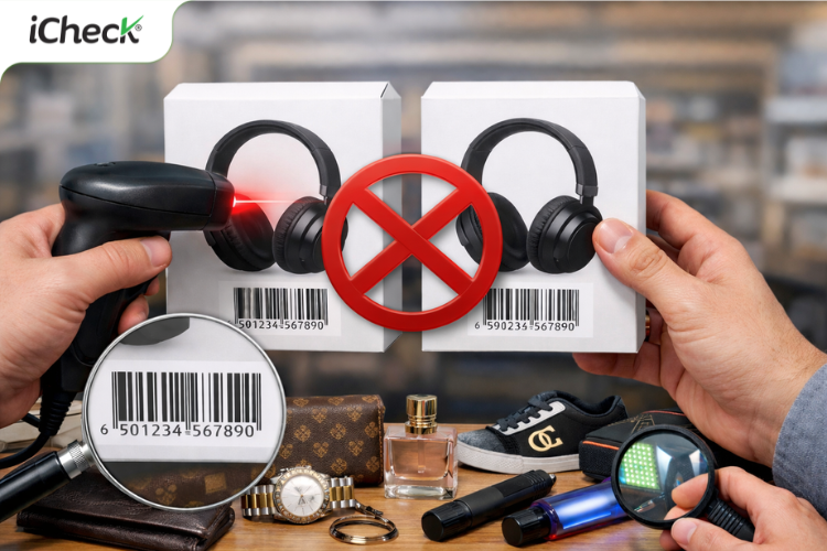 Check mã vạch không thể nhận biết hàng giả