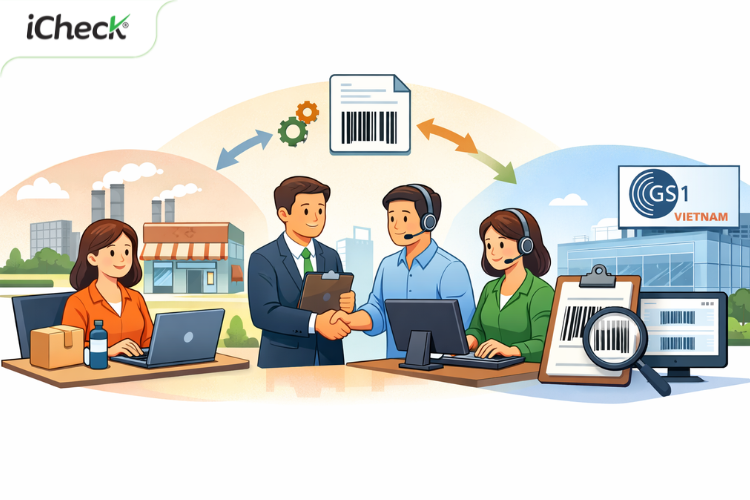 Đăng ký mã vạch qua dịch vụ trung gian