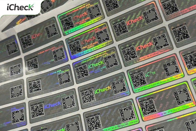 Mẫu tem chống giả Hologram