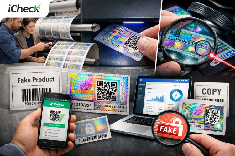 Minh họa những lưu ý quan trọng khi in tem chống hàng giả