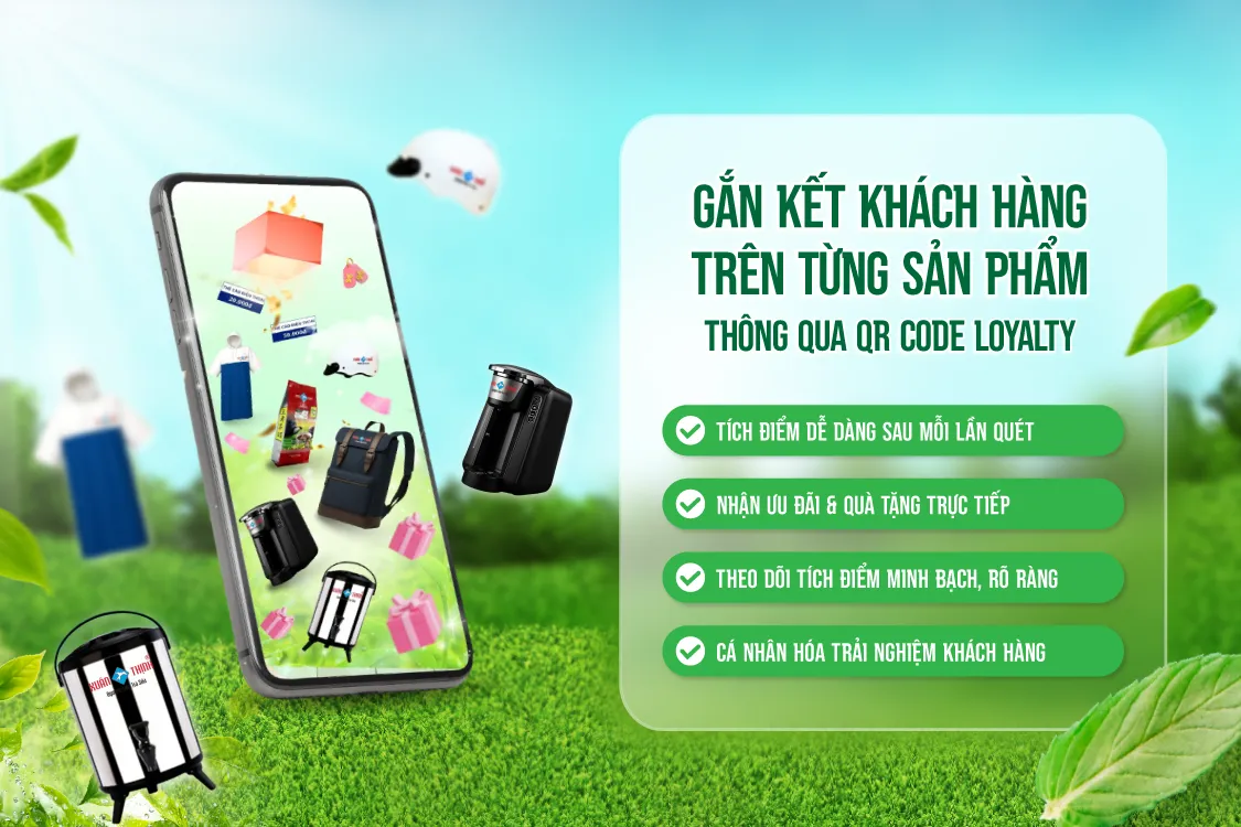 QR Code Loyalty: Tăng cường gắn kết và tối ưu giá trị khách hàng