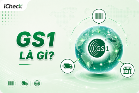GS1 l&agrave; g&igrave;? Minh họa tổ chức GS1 kết nối hệ thống m&atilde; số m&atilde; vạch, b&aacute;n lẻ v&agrave; logistics tr&ecirc;n phạm vi to&agrave;n cầu.