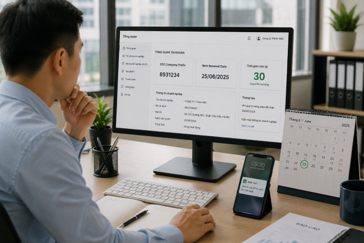 Gia hạn mã số mã vạch
