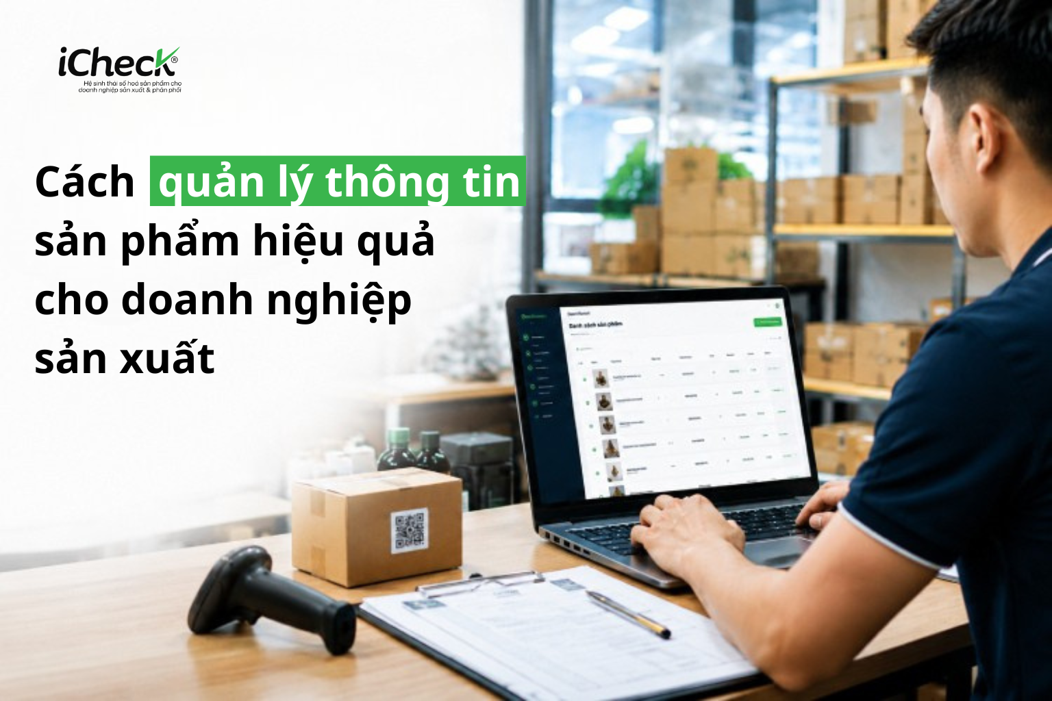 Cách quản lý thông tin sản phẩm