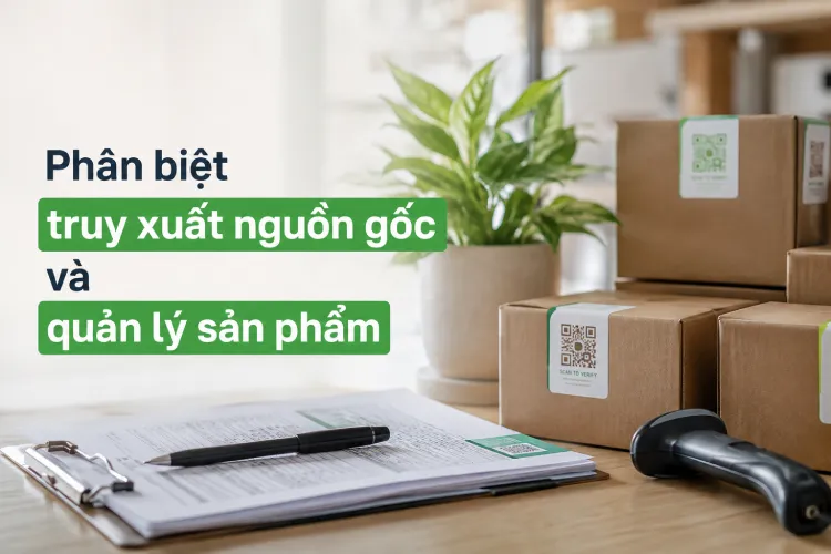 Phân biệt truy xuất nguồn gốc và quản lý sản phẩm