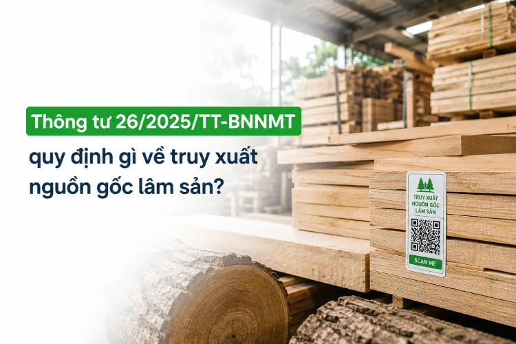 Thông tư 26 truy xuất nguồn gốc lâm sản