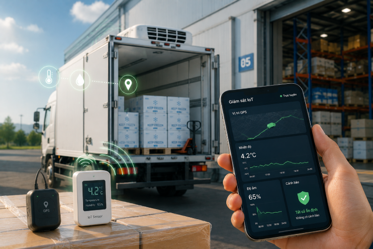 IoT có các cảm biến thông minh và thiết bị kết nối tự động ghi nhận
