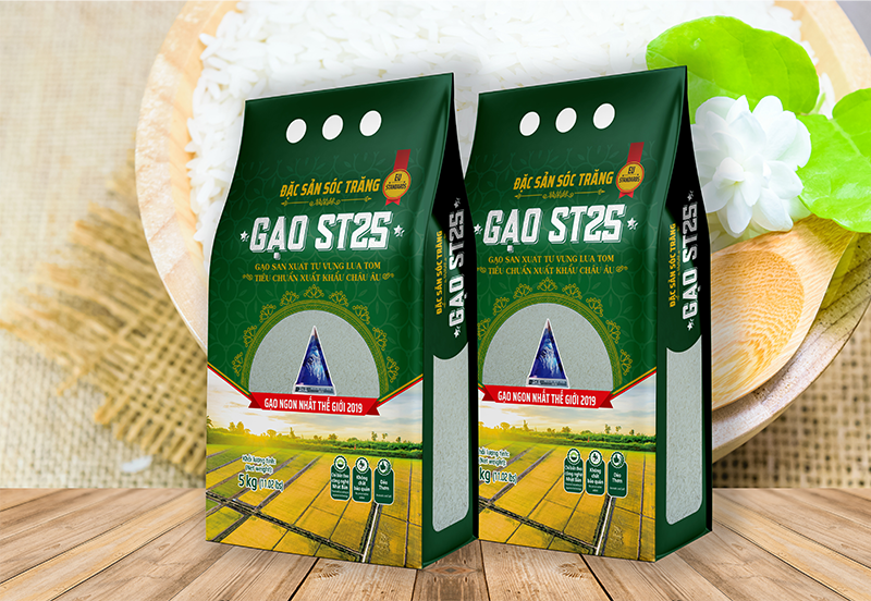 GẠO ST25 ÔNG CUA