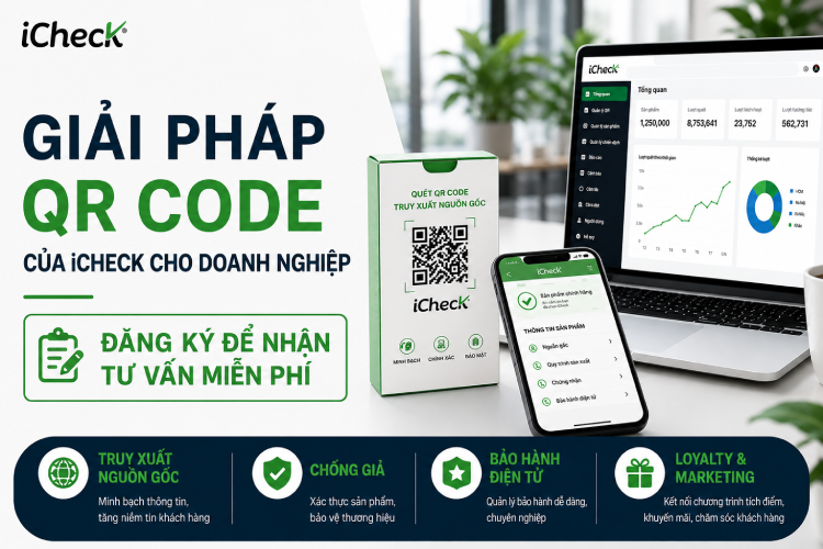 Giải pháp QR động của iCheck cho doanh nghiệp