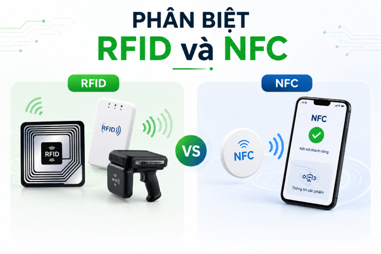 Phân biệt RFID và NFC