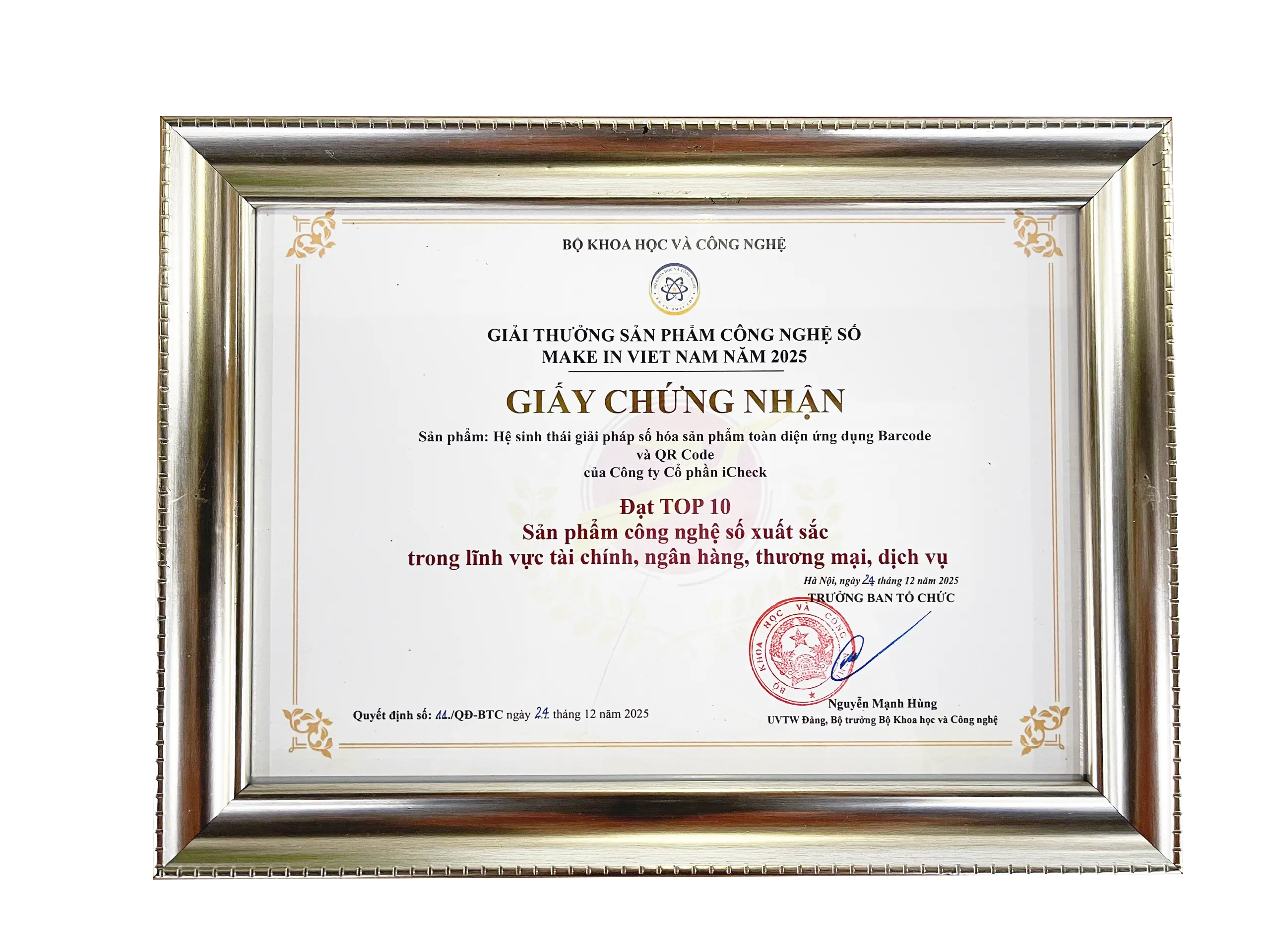 TOP 10 Make in Viet Nam 2025