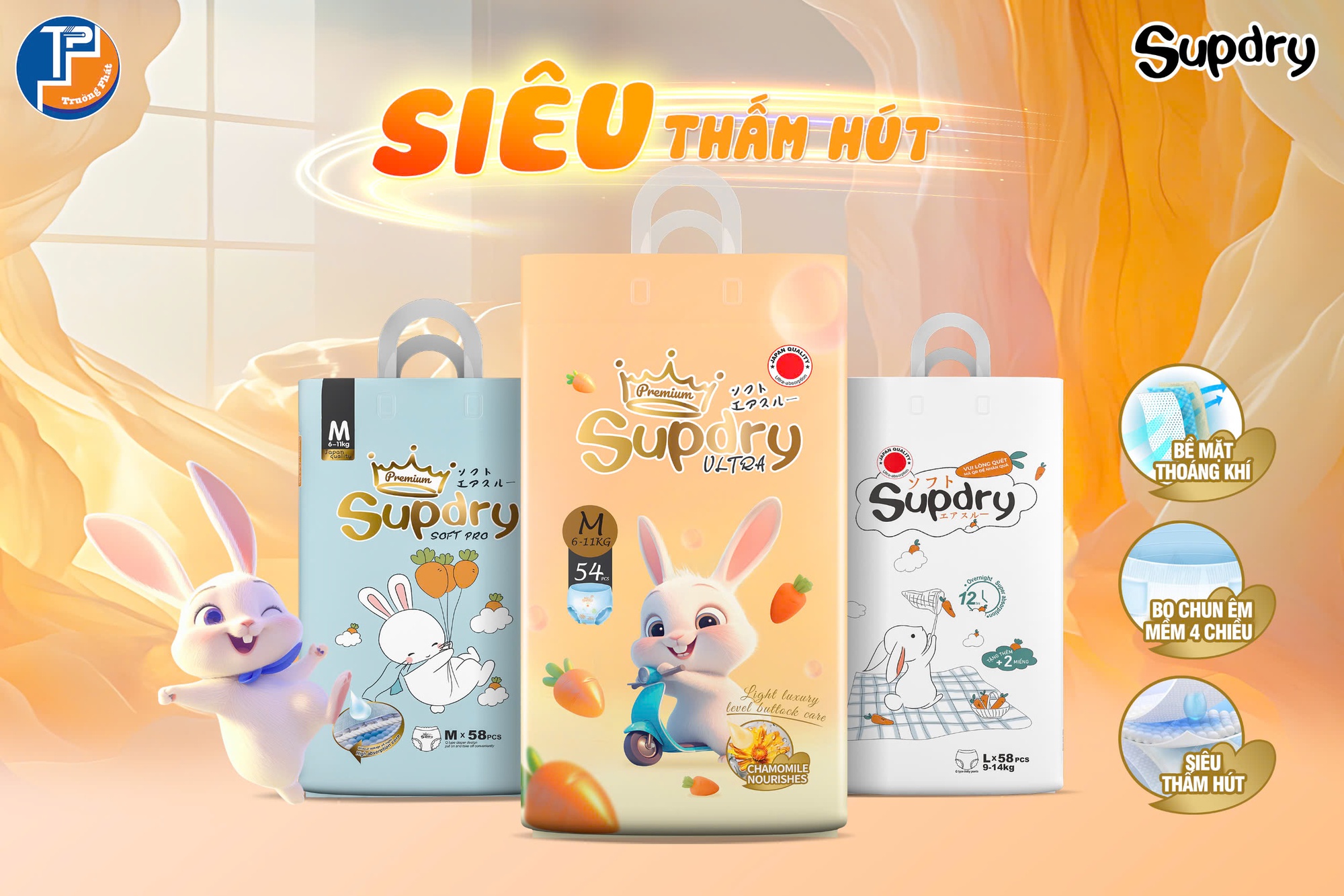 TÃ BỈM SUPDRY TRƯỜNG PHÁT