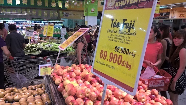 Nông sản Việt khó vào siêu thị vì thiếu mã số mã vạch